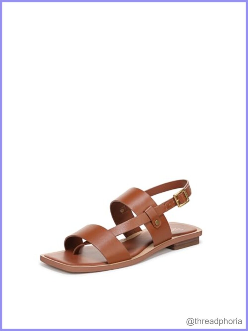 Franco Sarto Enrica Leather Slingback Sandals